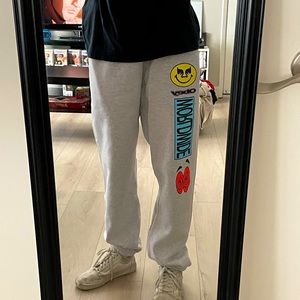 Large Obey Clothing Graphic Sweatpants